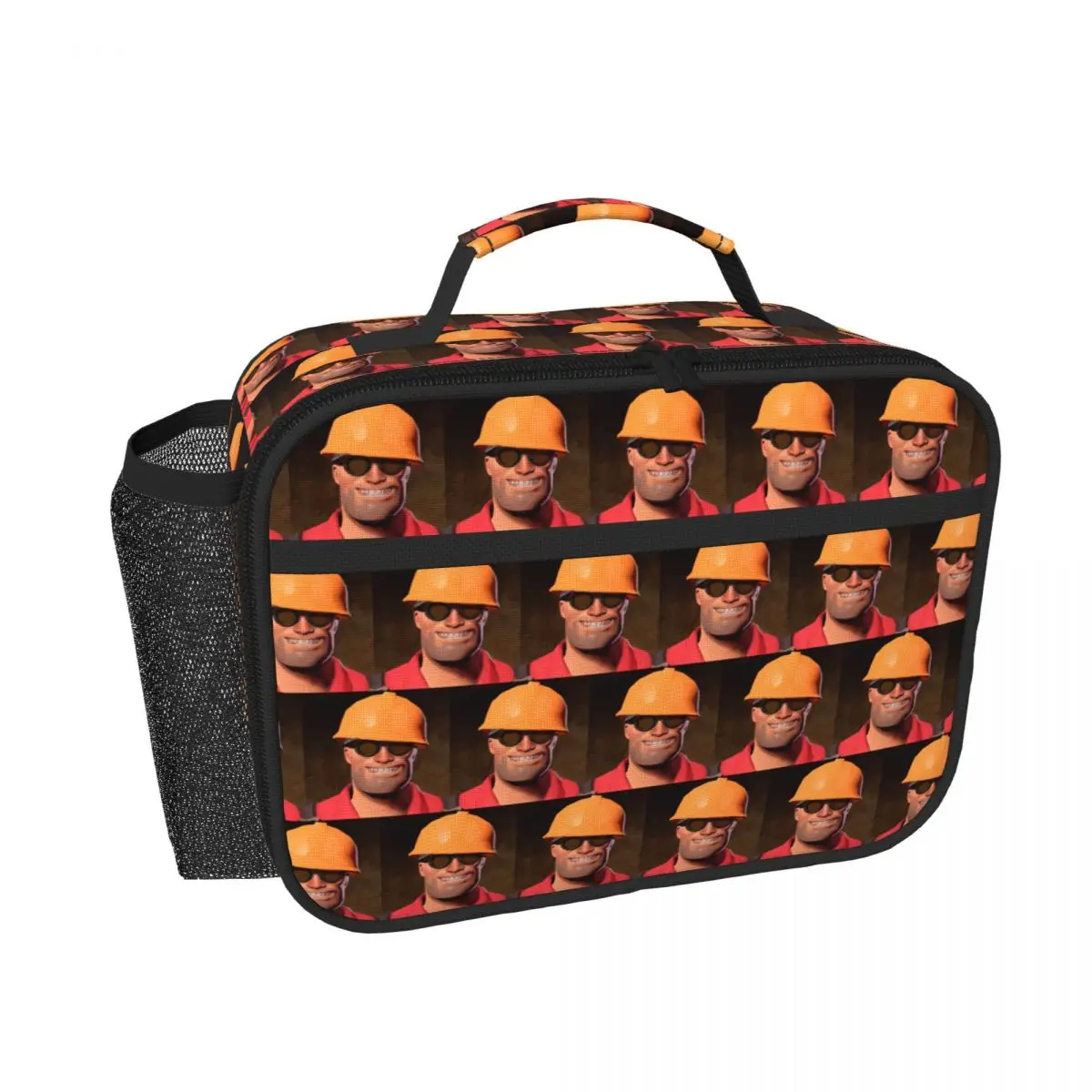 Team Fortress 2 Insulated Lunch Bag for Women Kids Portable Food Boxes Thermal Lunch Box Tote