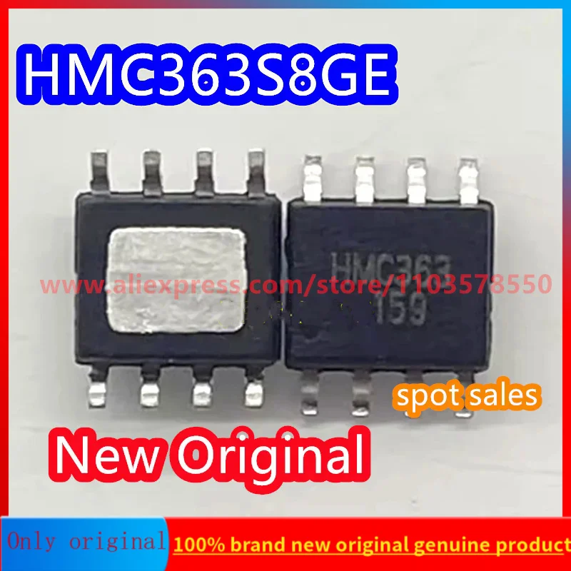 

(2PCS) HMC363S8GE HMC363 HMC490LP5E H490 New original HMC376LP3E HMC376 HMC492LP3E code 492 RF chip HMC441LH5 H441
