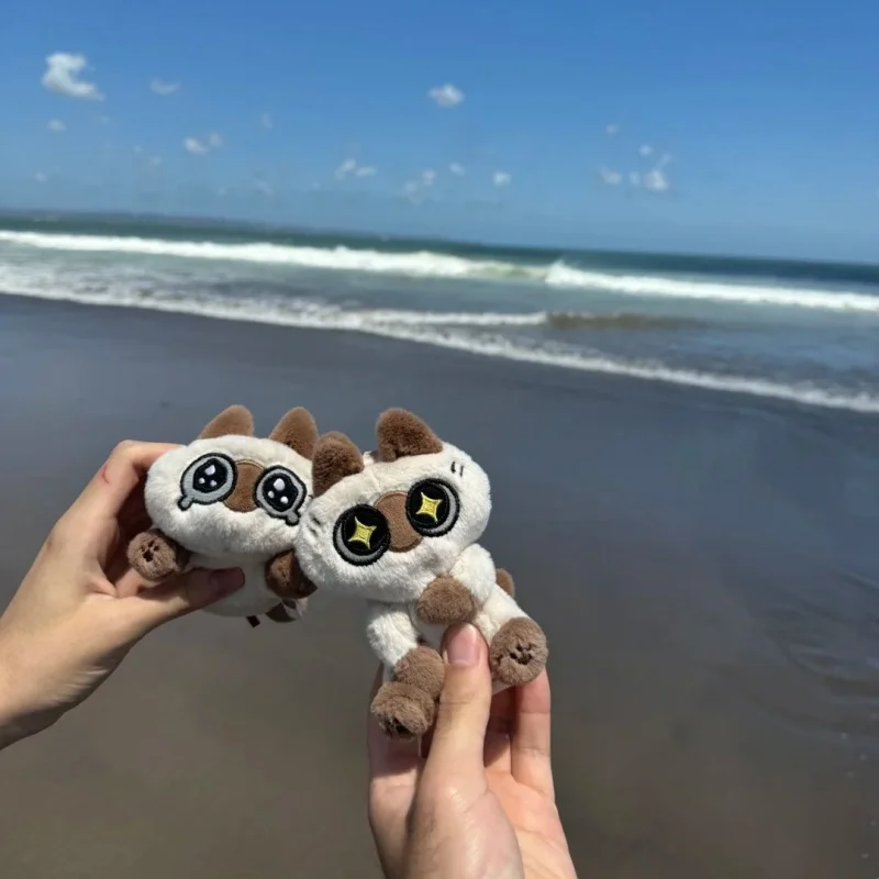 พวงกุญแจตุ๊กตาแมวสยามการ์ตูนน่ารักของแท้จากบริษัท Azukisan ของตกแต่งกระเป๋าเป้ ของเล่น ของขวัญคริสต์มาส