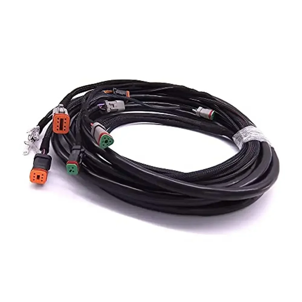 

Main Modular Wiring Harness Cable Evinrude Johnson OMC Outboard Motor Remote Control Box SystemCheck Trim Switch Horn Connection