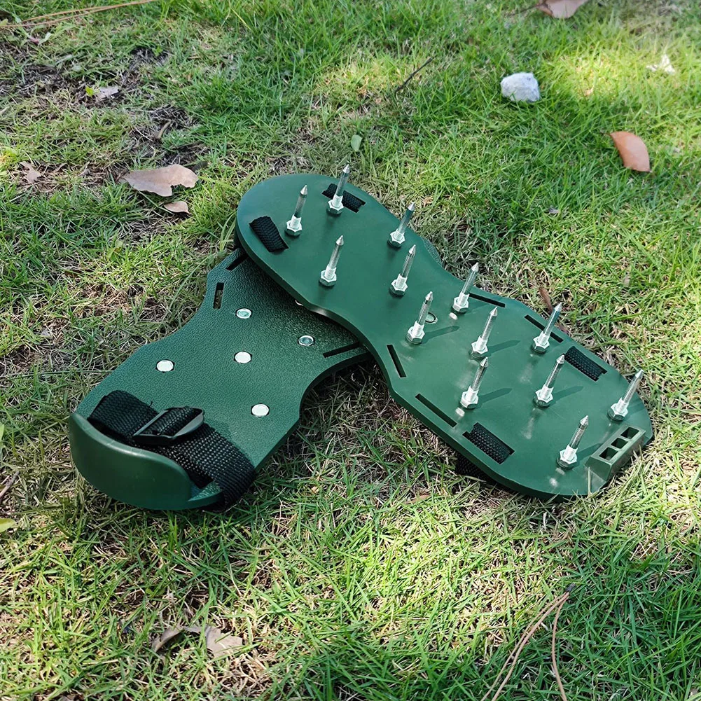 

Садовая обувь для ногтей, культиватор для свободной почвы, шипы, обувь для травы, эпоксидная смола, культиватор для двора, аэратор для газона, сандалии, садовый инструмент