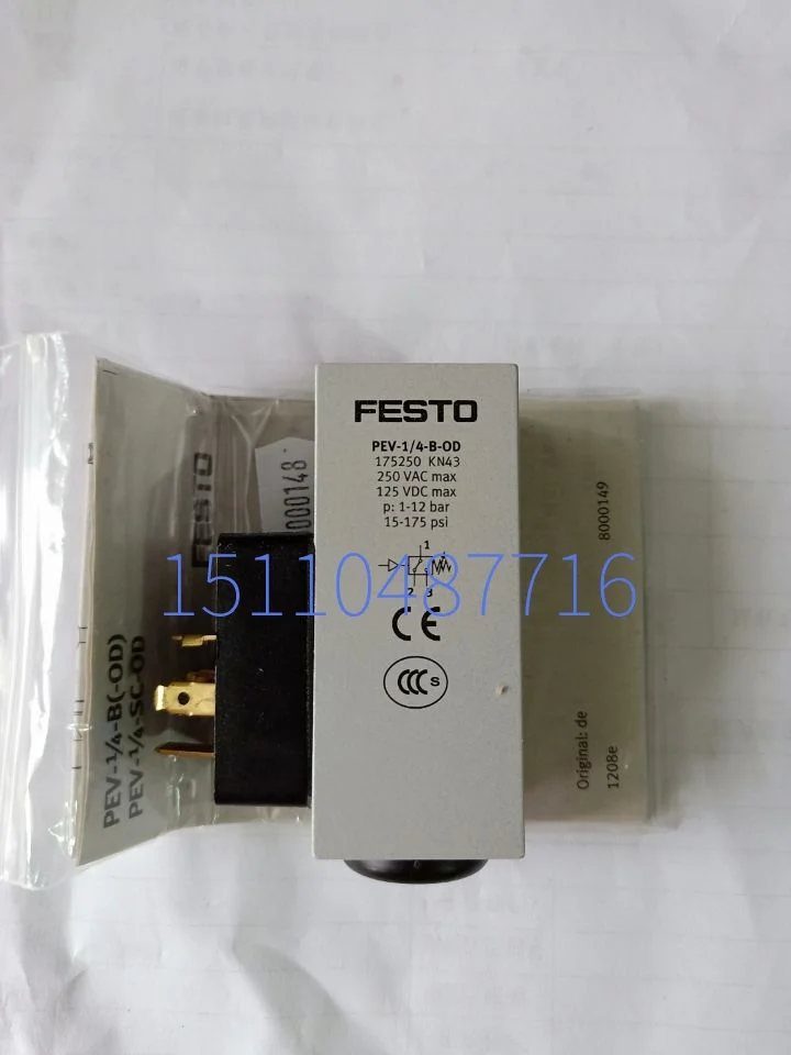 Festo FESTO Pressure Reducing Valve MS6-LRB-1/2-D5-VS-DM2 527665 Genuine In Stock