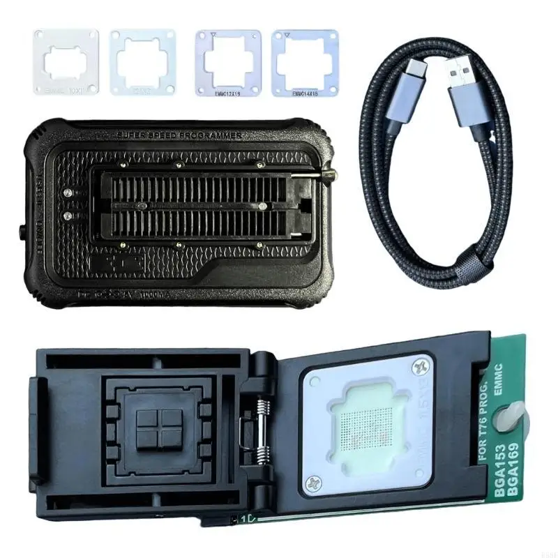 R58F T76 USB -Programmierer BGA153/BGA169 -Adapter für EEPROM oder NAND EMMC mit Adapter
