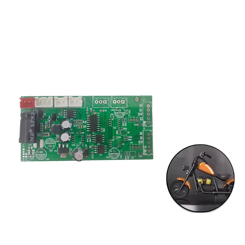 

For Harley Motorcycle Sound Wave Simulator Control Board provides sound source customizable sound 12V