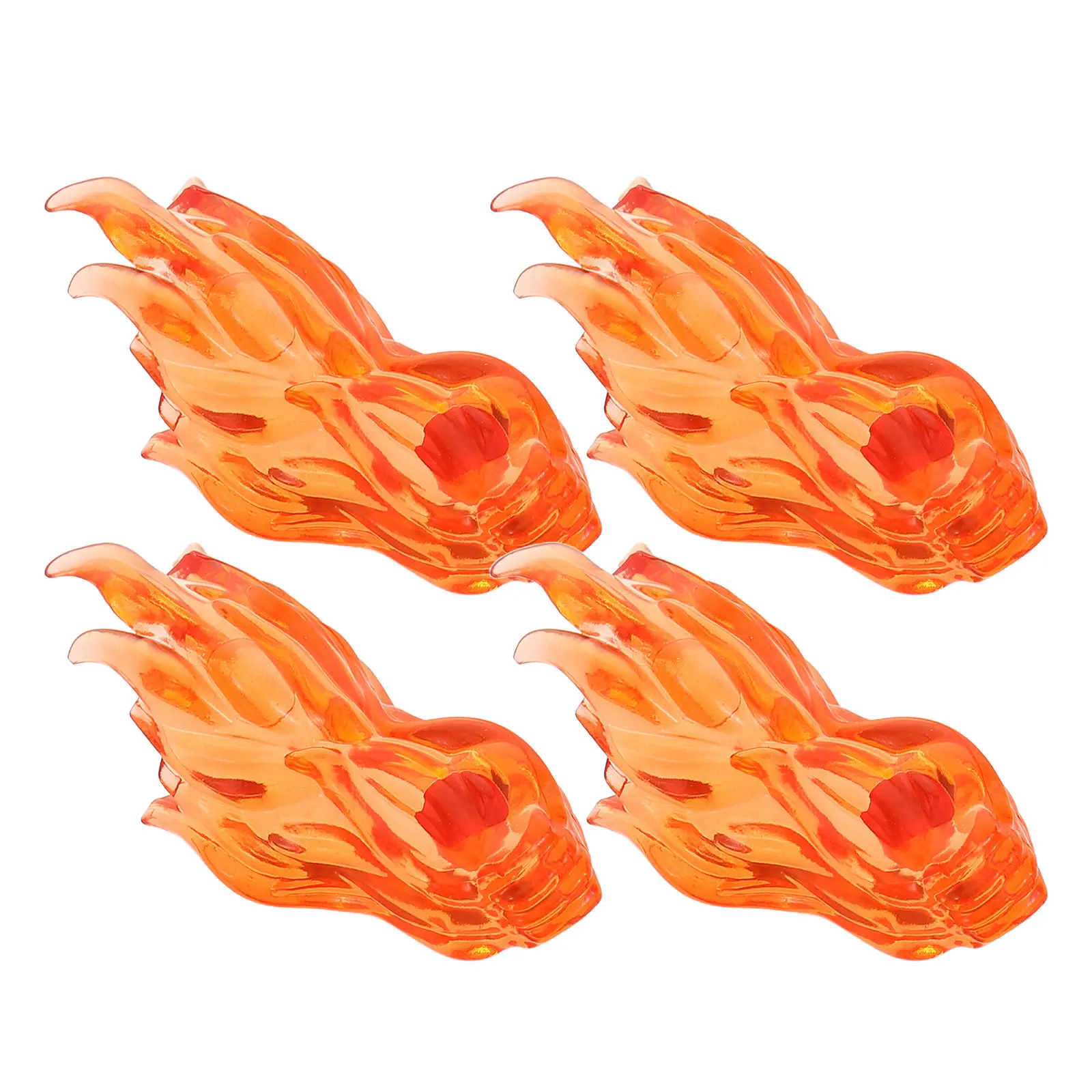 Ensemble de 4 effets, accessoires de figurines, jeu de construction interactif pour enfants, construction éducative