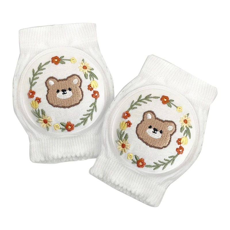 Knee Pads for Baby 0-3 Cartoon Crawling Kneepad Soft Knee Protector Caps for Walking Nonfluorescent Knee Protective Pad