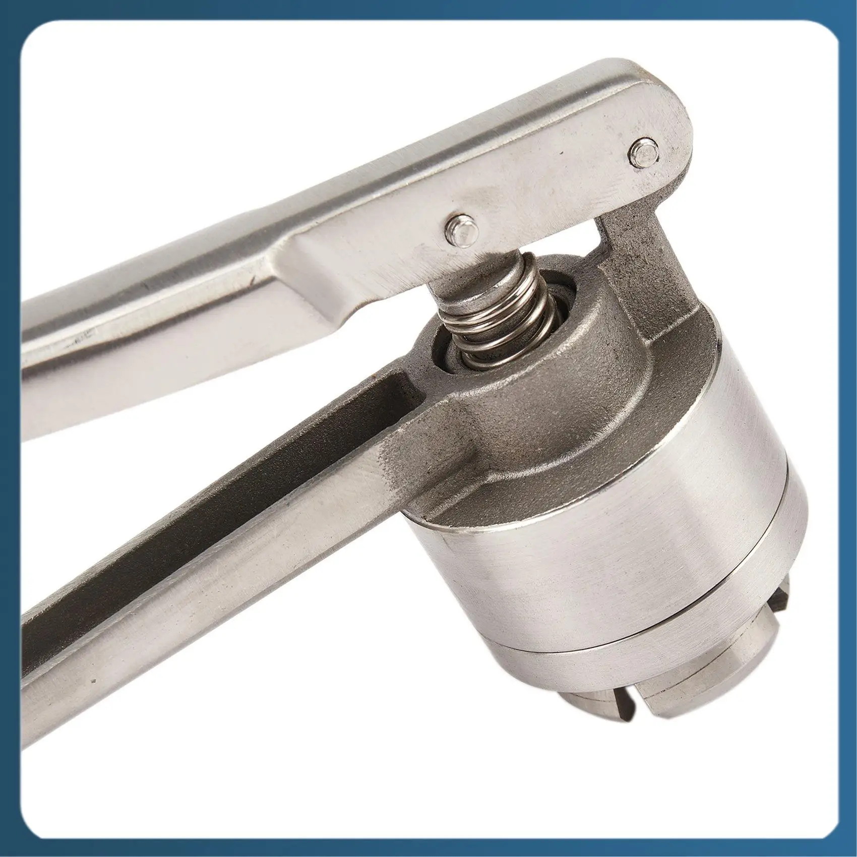 

AB02 Stainless Steel Manual Vial Crimper Hand Sealing Machine For Crimping 20Mm Flip Off Caps For Aluminum