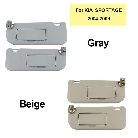 Kia 2004-2009 sportage Sun visor SPORTAGE 인테리어 차양에 적합 8520103010 8520203000 기아용 자동차 선바이저