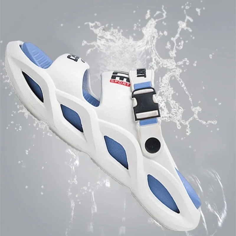 

Men's Outdoor Sandals Slippers 2025 New Beach Comfortable Thick Soft Clogs Men Casual shoes Garden shoes Men Women Beach Sandals