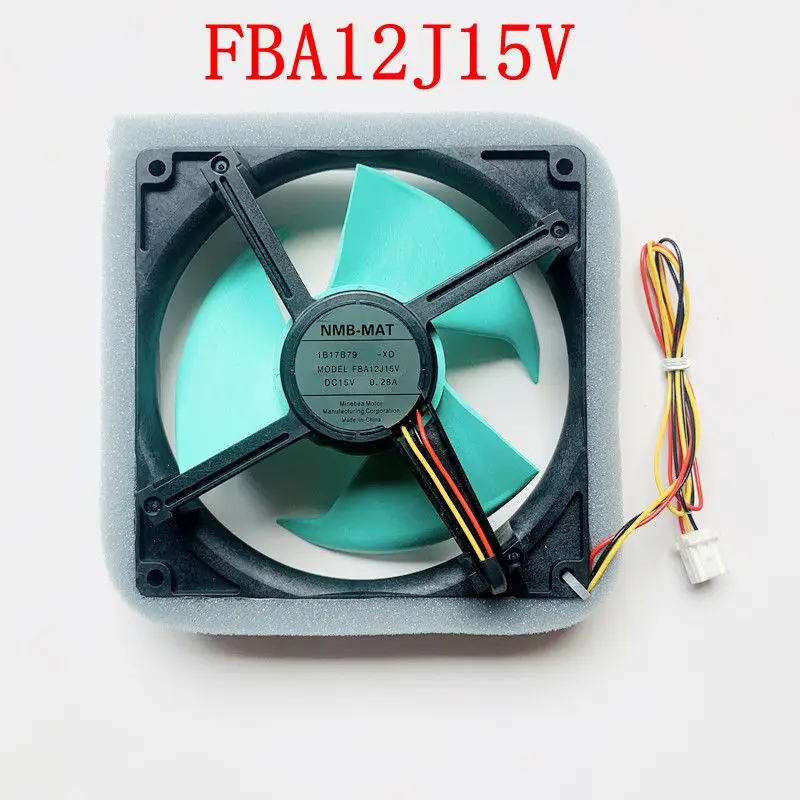 

For Sharp refrigerator Fan Motor NMB-MAT FBA12J15V 15V 0.28A parts