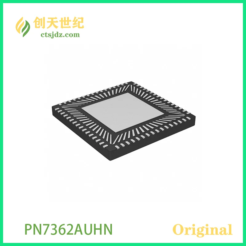 PN7362AUHN     New&Original    RFID Reader IC 13.56MHz ISO 14443, ISO 15693, ISO 18000-3 I²C, SPI, UART, USB 1.65V ~ 3.6V