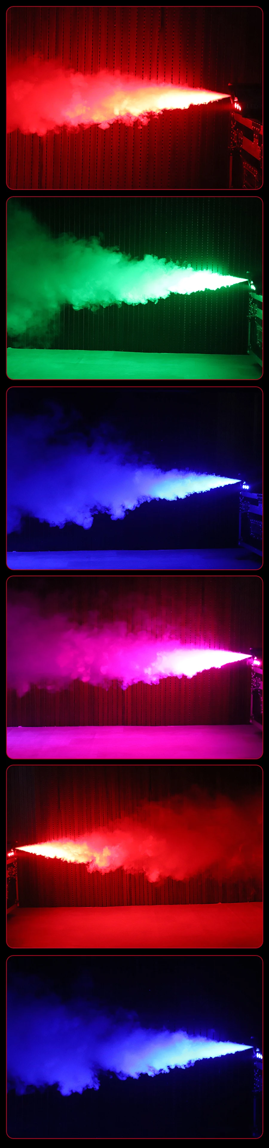 600W Rookmachine Stadium Rook Generator Draad Controle Rook Machine