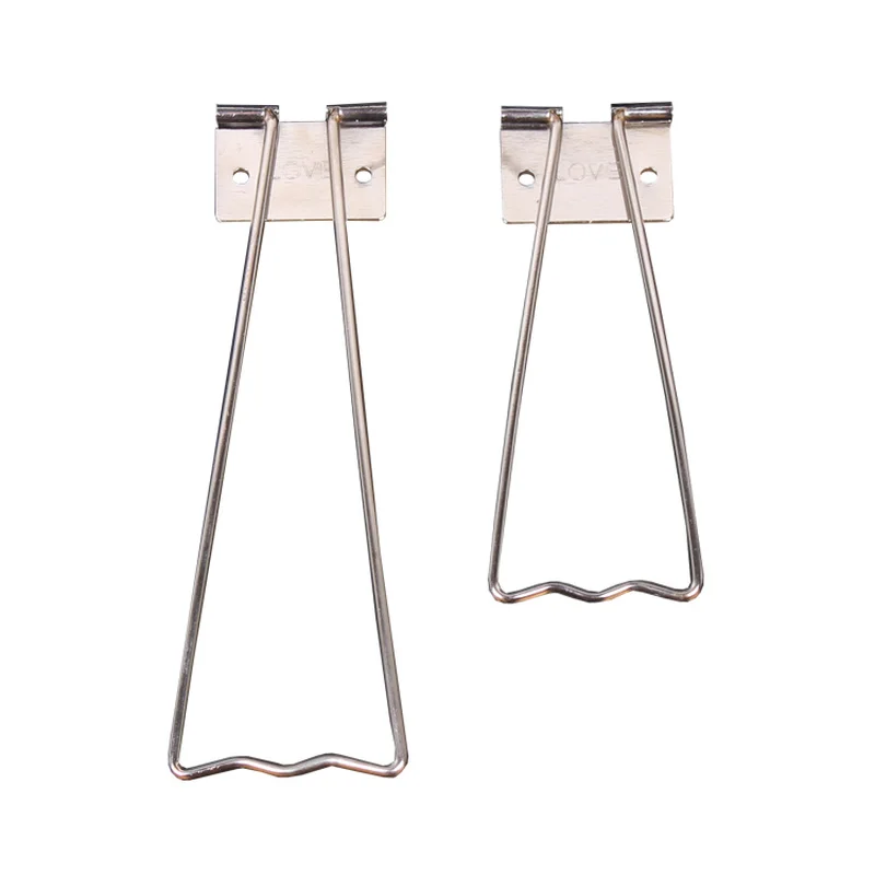 Different Sizes! Iron Metal Back Support Picture Bracket Photo Frame Pedestal Holder for 5 8 10 12 Inch Display Easel Stand image 2