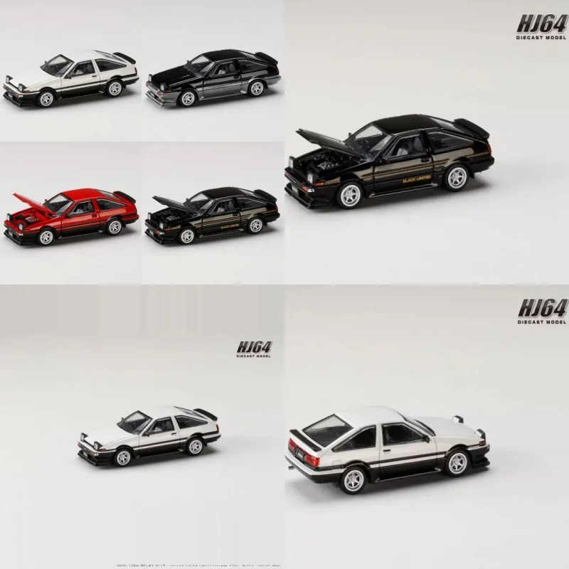 

Hobby Japan 1:64 Toyota AE86 TRUENO APEX 86 Open Lid Die-cast simulation alloy car model, Boys' toy, Adult Collectible ornament.
