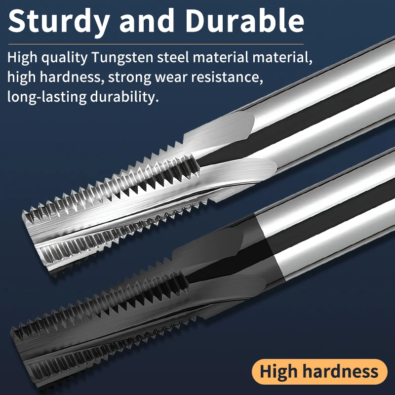 ZUANTONG DIN Standard PG 80° Full Thread Milling Cutter Carbide Tungsten Steel PG7~PG48 For Alumnium/Steel/Stainless Steel