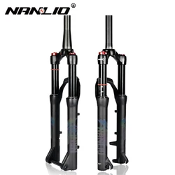 NANLIO 20in 24in Mountain bike Fork Student bicycle Air suspension Barrel shaft Rear Corolla Structure Design frame Accessories