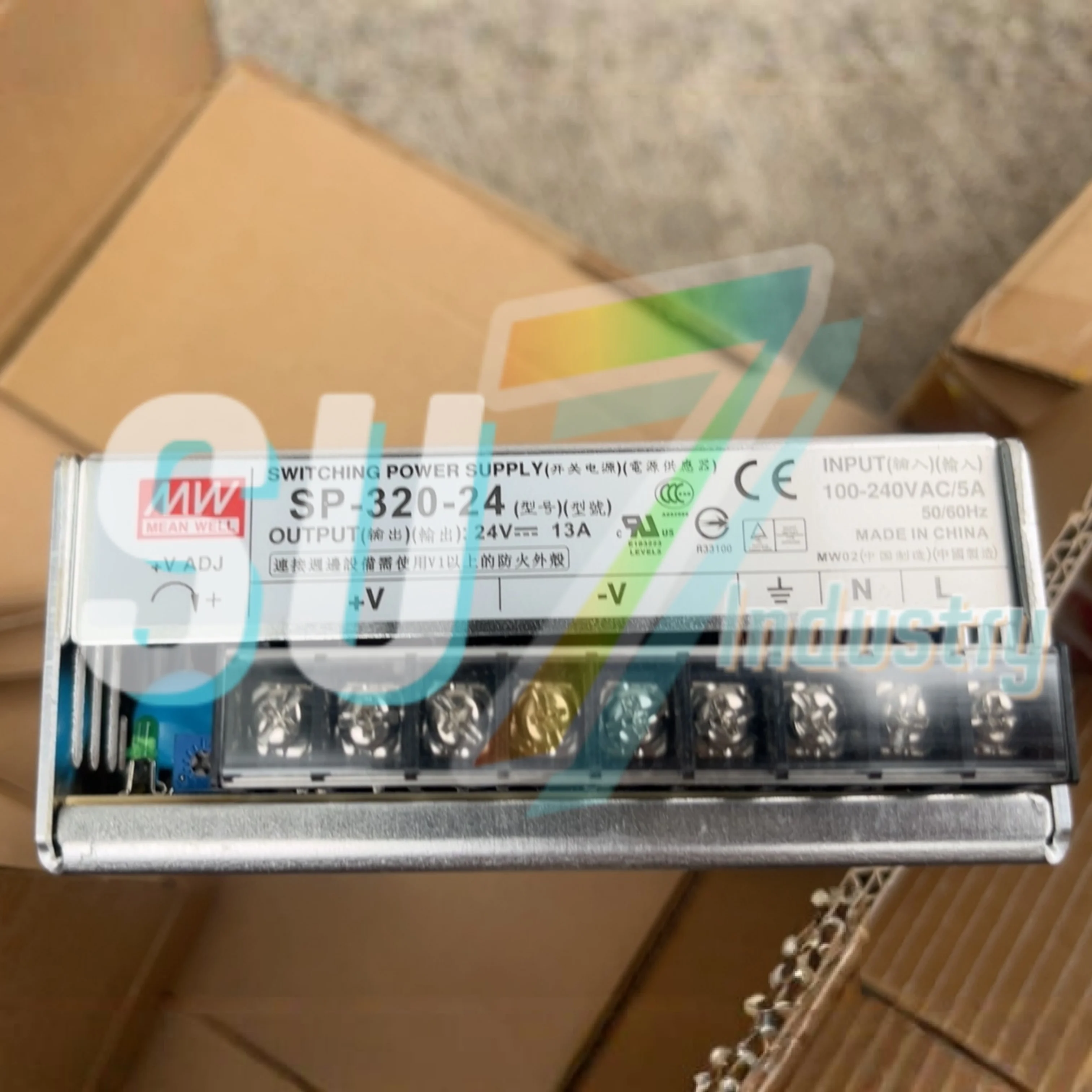 Mean Well SP-320-12 SP-320-24  Switch Power Supply New In Box