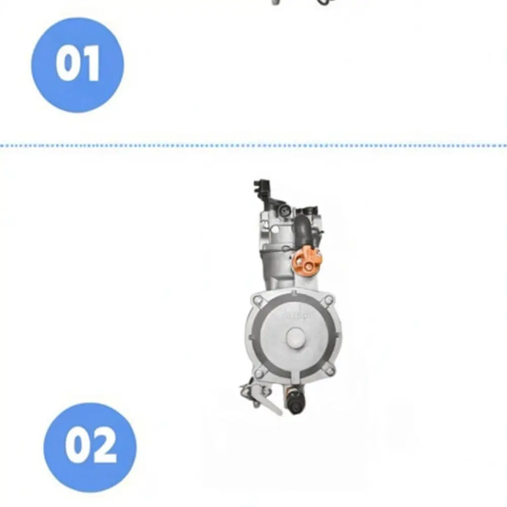 LPG NG Conversion Carburetor For For GX160 168F Engine Generator Water Pump Dual Fuel System Power Tool Replacement Accessory