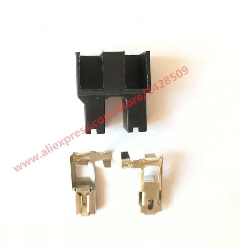 1 Set 2 Pin Gender Sleeve Connector HID Connector Auto Busses Coupler Plug Socket