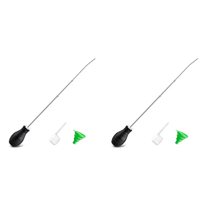 Premium-2X Diatomaceous Earth Powder Duster, Longer 9Inch To 22Inch Retractable Garden Powder Applicator Dispenser