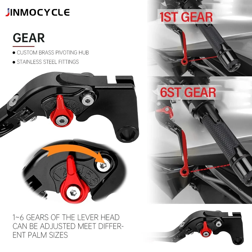 Brake Clutch Levers For Kawasaki Ninja 650 Ninja650 2009 2017 2018 2019 2020 2021 2022 2023 2024 Motorcycle Accessories Parts