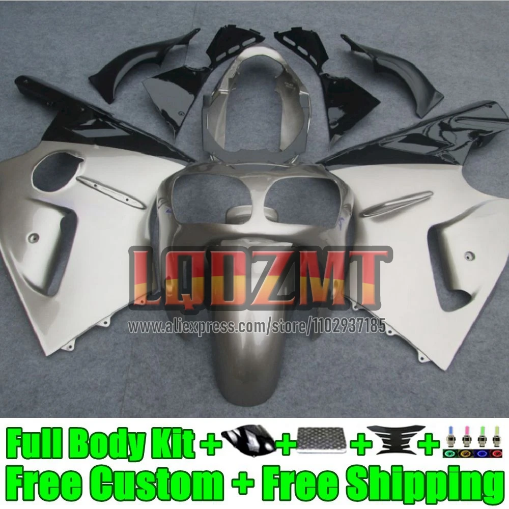 champagne Injection +Tank For KAWASAKI NINJA ZX-12R ZX 12 R 12R 1200CC 57No.20 ZX-1200 ZX12R 2000 2001 ZX1200 C 00 01 Fairing