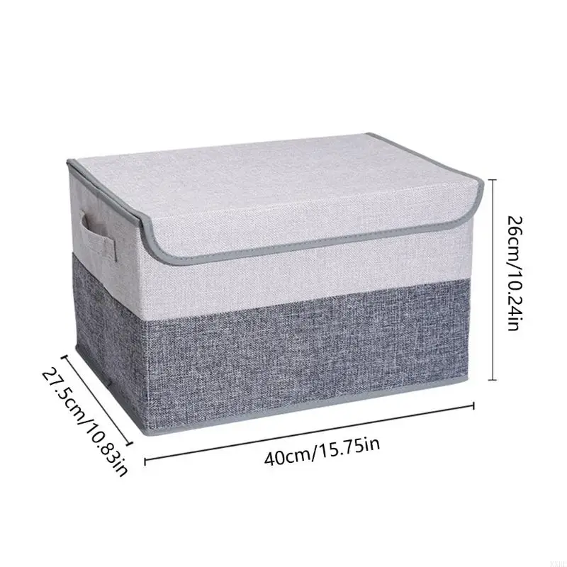 Armoires pliables boîte rangement des vêtements pliables organisateurs coton convivial kxre