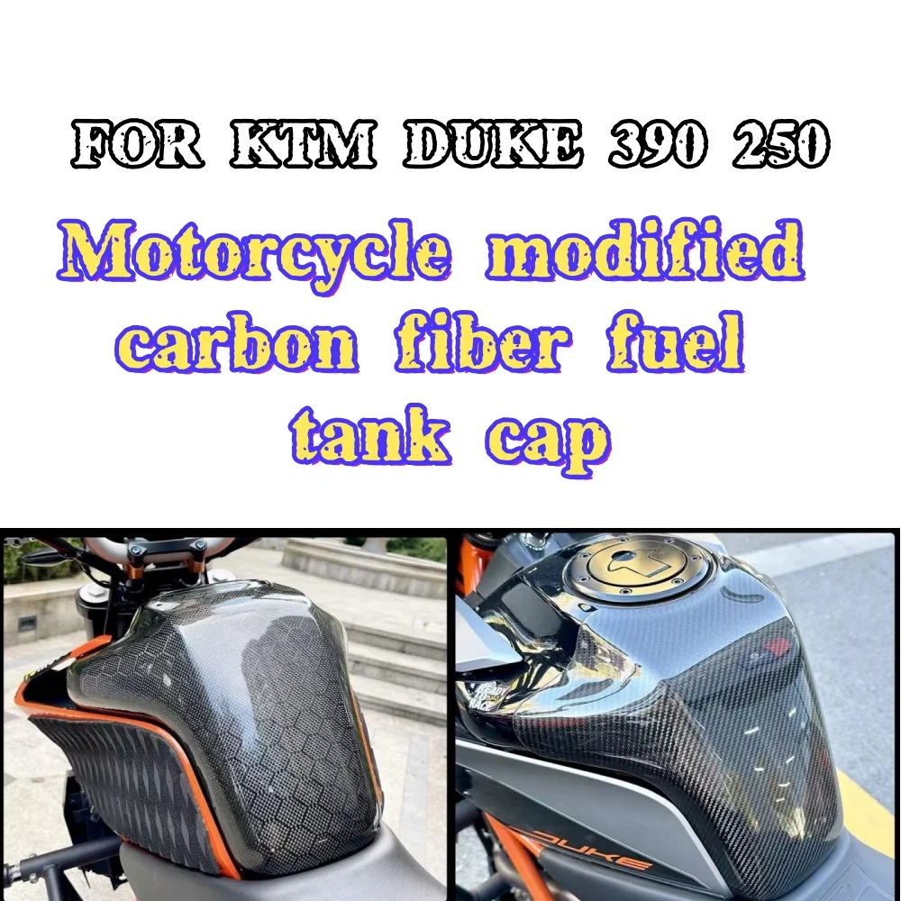 Cubierta protectora para tanque de combustible de motocicleta, Protector de cardón para KTM Duke 2020, 2023, Duke390, Duke250, 3