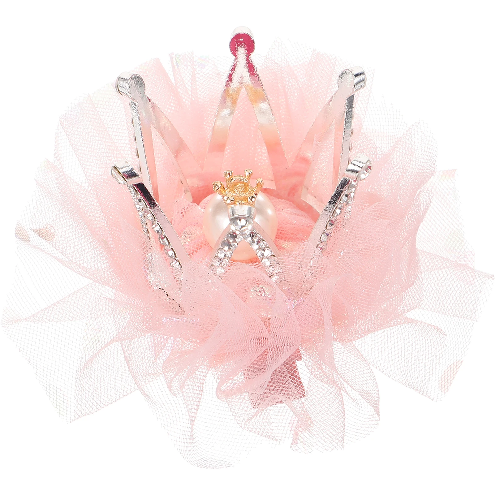 

Заколки-короны для женщин и девочек, заколка принцессы, металлические декоративные аксессуары для волос на день рождения, детский душ, косплей, короткие