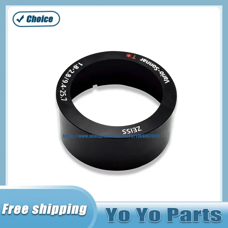 New For Sony ZV1 Front Barrel Circle Lens Parameter Digital Camera Repair Replacement Parts ﻿Camcorder Accessory Black