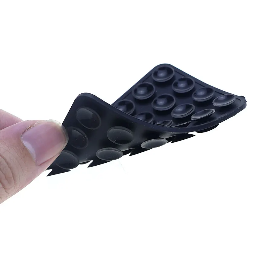 YuXi 1 Piece Silicone Mobile Phone Fixing Suction Cup Double Sided Fixed Pad Bracket Phone Case Universal Anti Slip Suction Cup