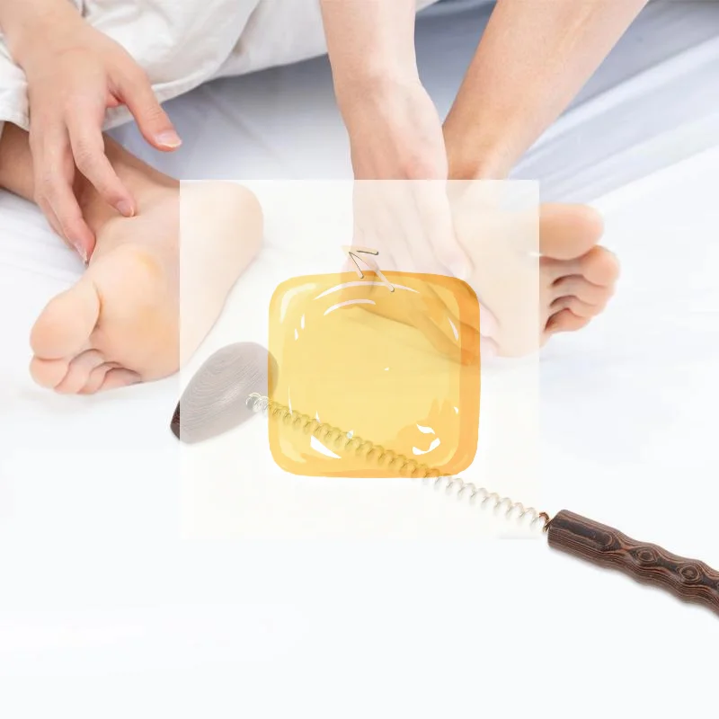 1Pcs Wooden Massager Ball Hammer Reduce Soreness Percussion Spring Ball Massager Reduce Fatigue For Office