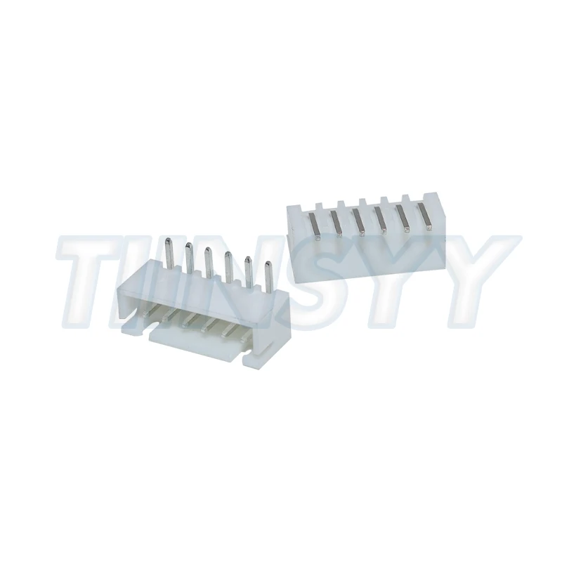 50PCS/Lot XH2.54 Right Angle Pin Header Connector 2P 3P 4P 5P 6P 2.54mm Pitch XH For PCB JST