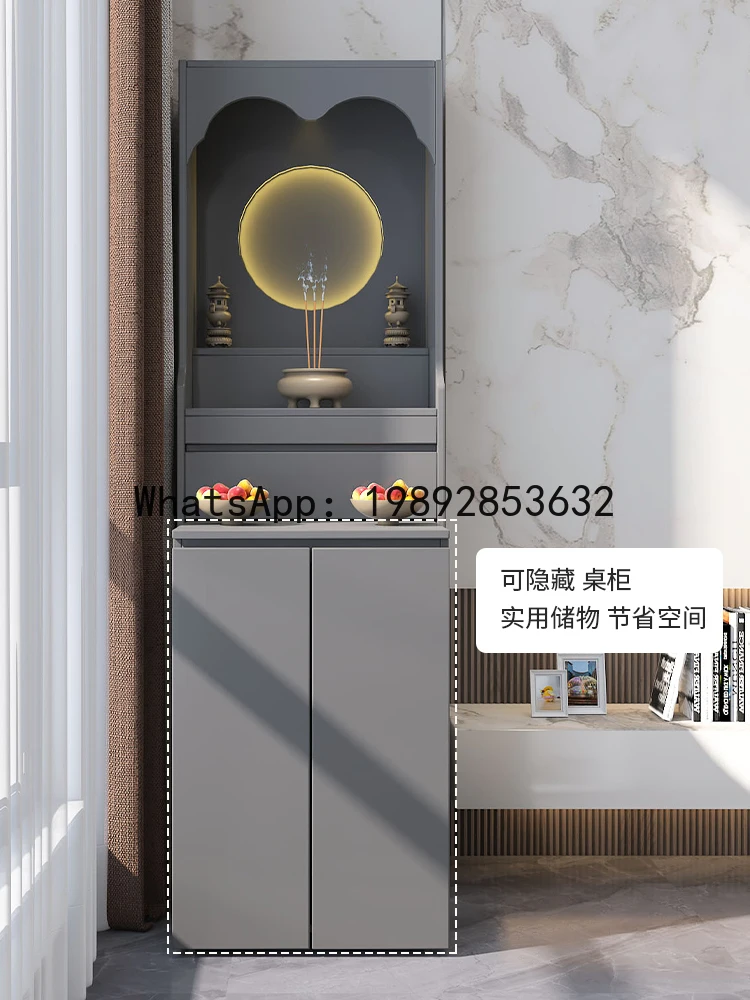 XL Altar Buddha Table Home Use Bodhisattva Offering Table Guanyin Buddha Statue Cabinet God Altar Cabinet