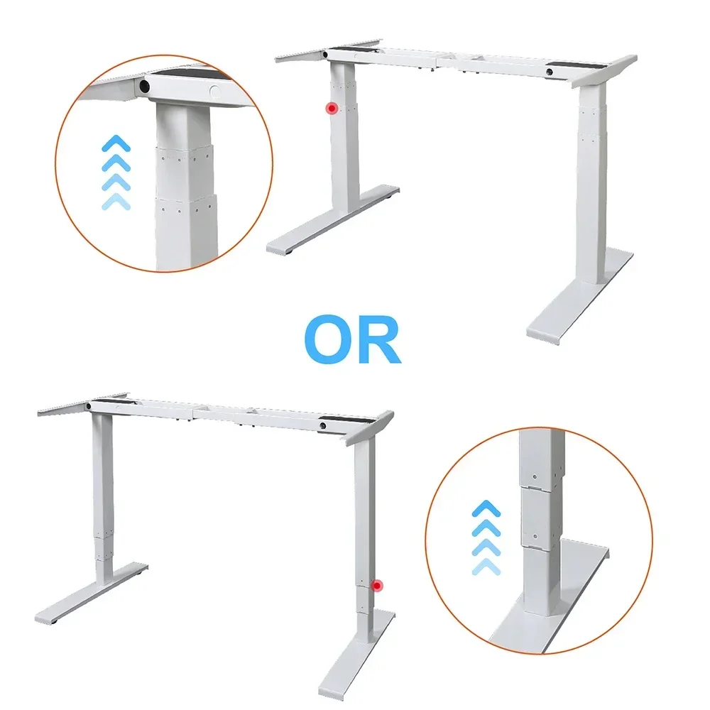 Chramount Adjustable Standing Desk Frame