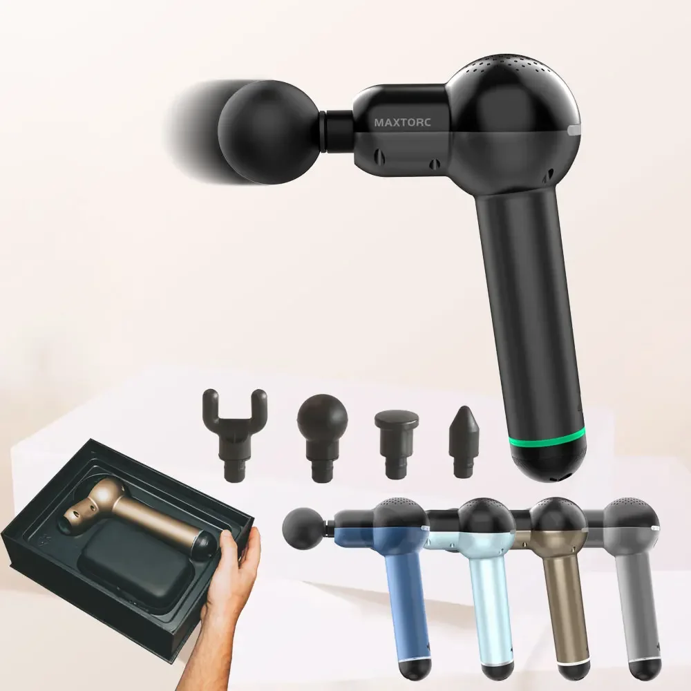 

2025 Top 10 Best Selling 13mm Percussion Usb Sports Deep Tissue Pro Massage Gun with 6 Speed Setting