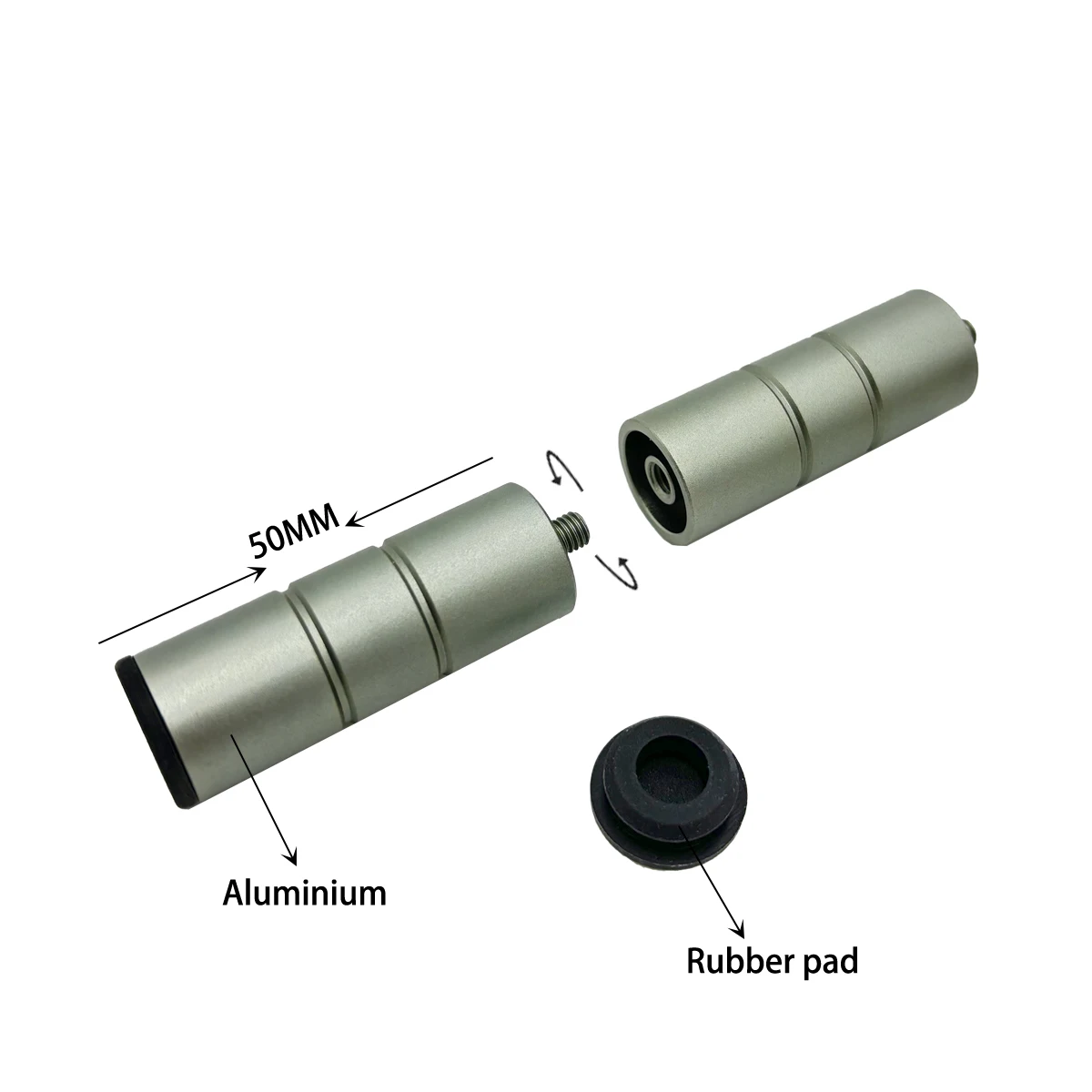 Laser engraving machine with elevated foot pads, elevated support base, metal pads, elevated columns, rotating slide table match