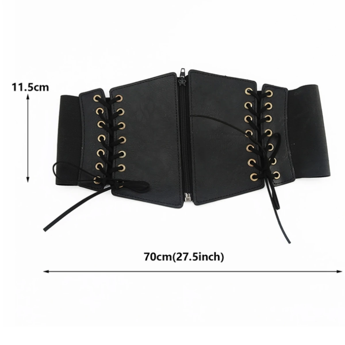 Women Corsets Wide PU Leather Stylish Slimming Belt Bustiers Wide Elastic High Waist Belts Feminin Ceinture Waistband