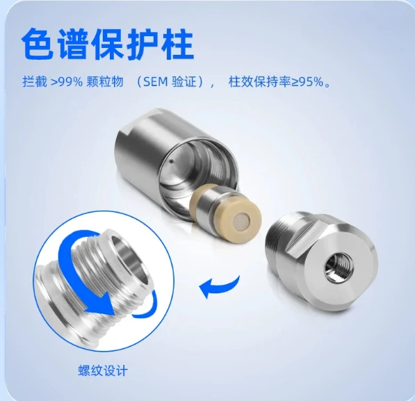 Liquid Chromatography C18 Pre-column Hplc Guard Column Stainless Steel Guard Column