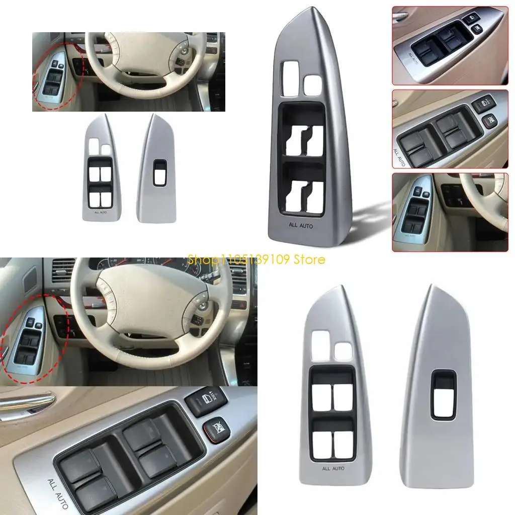 P5ED 1 Pair Of Window Lift Switches Panel Frames For LC120 KDJ120L RZJ120L TRJ120L