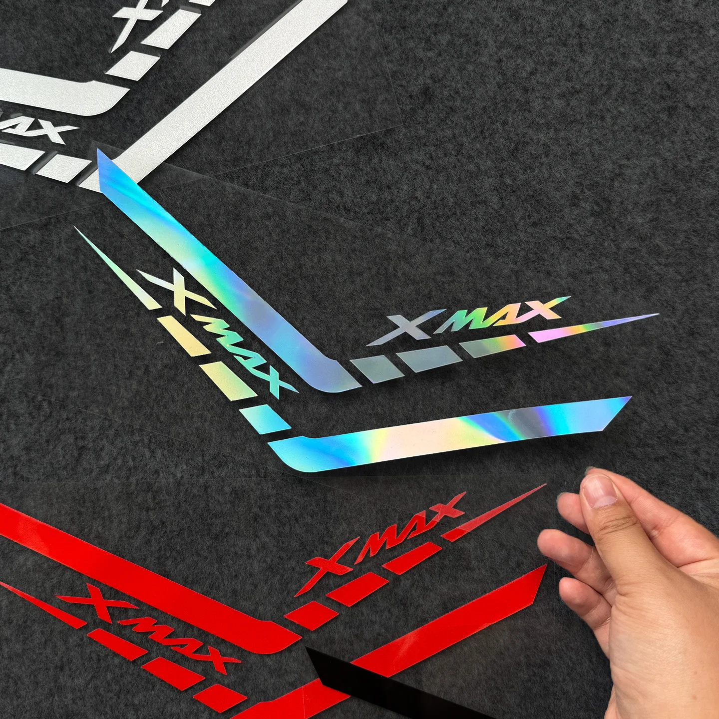 For 2023 XMAX 300 XMAX300 Xmax Reflective Motorcycle Stickers Moto Scooter Head Body Decor Vinyl Accessories Decals Waterproof