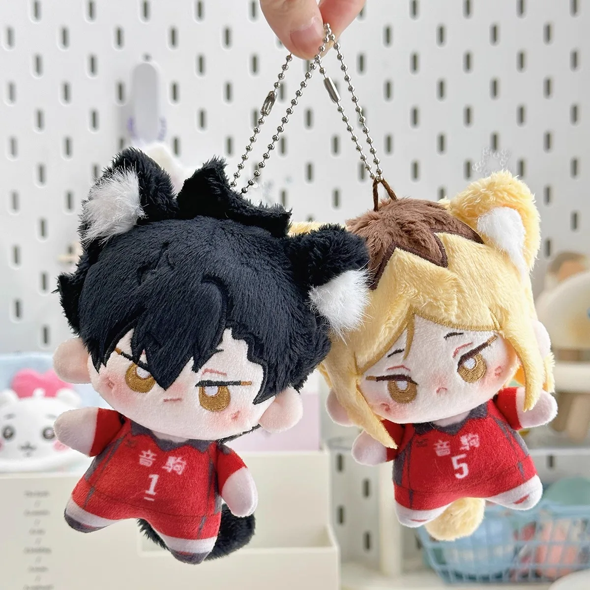 

Anime Haikyuu!! Tetsurou Kuroo Cosplay 10cm Plush Printing Body Cotton Doll Cartoon Dolls Maumet Toys Accessories Pendant Gift