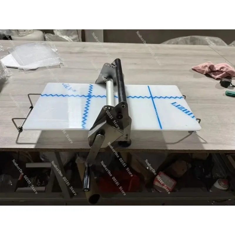 Commercial Pizza Dough Press Machine, Hand Crank Croissant Pastry Maker, Home Bakery Bread Roller Tool