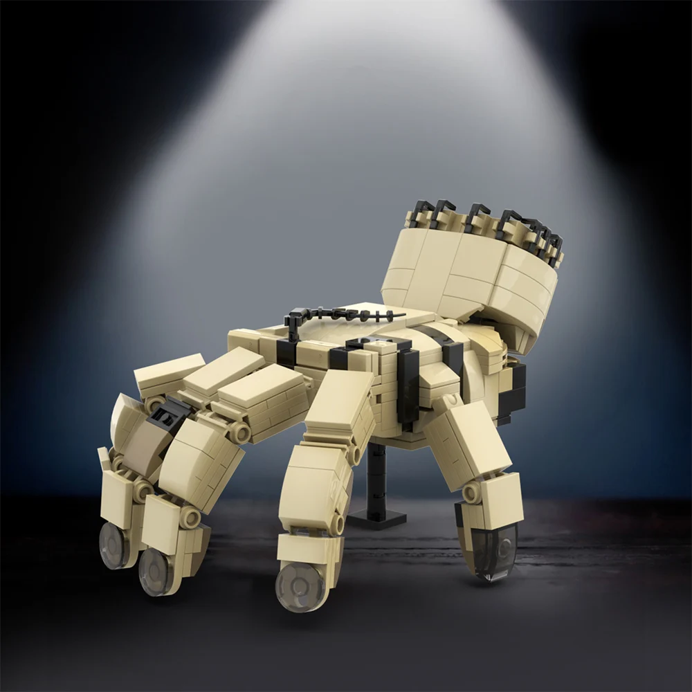 

BZB MOC Monster Hand Model Building Block ToyHorror Wednesday Things Hand From Addams Family Bricks Halloween Party kids Toys