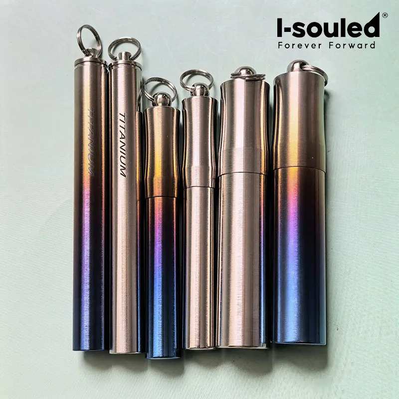 

Titanium alloy dental sign tube sealed cabin waterproof, lightweight and convenient