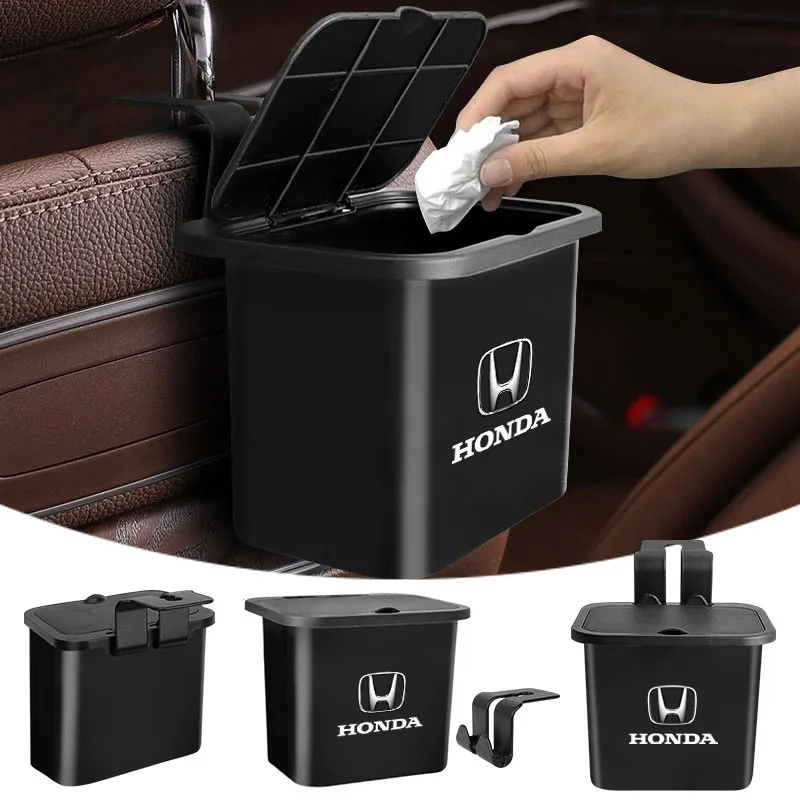 

1 шт., подвесной мусорный бак на спинку автомобильного сиденья, органайзер на задний ряд для Honda Mugen Power Inspire Accord HRV CRV Odyssey Jade