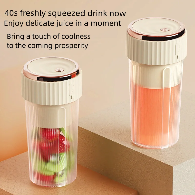 450ML Wireless Portable Fruit Mixer Juicy Blender Juicer Machine licuadora 1500MAh USB Charge 12 cup of juice for cocina y hogar