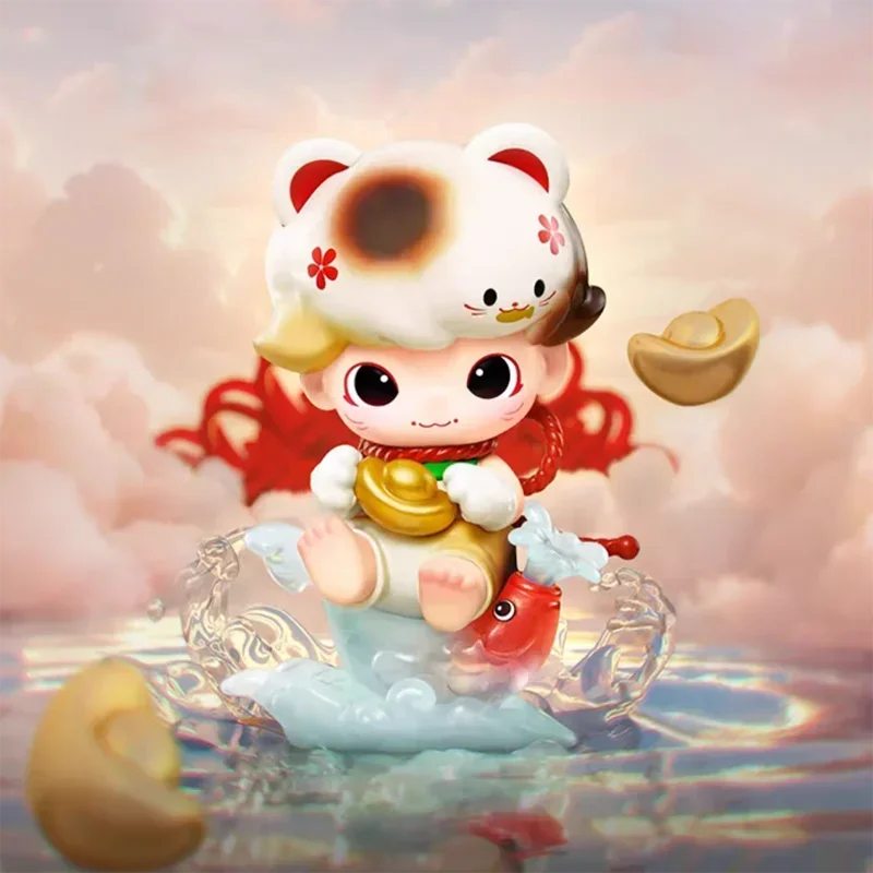 POP MART DIMOO tissage merveilles série boîte aveugle jouets boîte mystère mystère Caixa figurine Surprise modèle mignon cadeau d'anniversaire