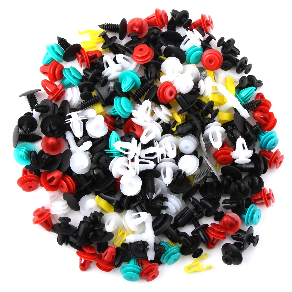 

100pcs Universal Mixed Clips Car-styling Auto accessories For Ford Focus 2 3 ST RS Fiesta Mondeo Tuga Ecosport Fusion