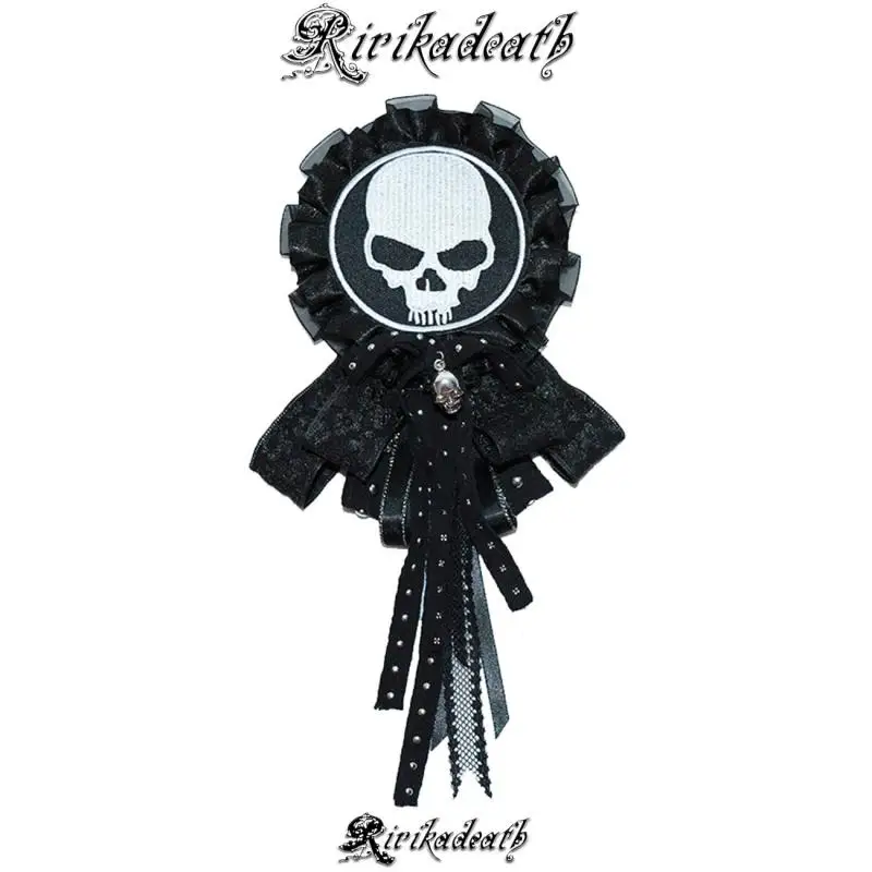 

Punk Headwear Halloween Harajuku Spicy Girls Hair Accessories black Gothic Kc Hairband Steampunk bow Hairpins